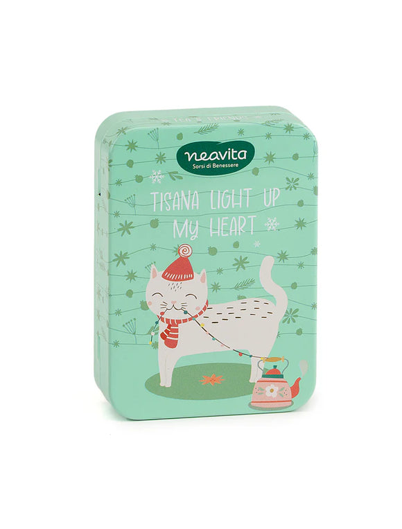 Tea & Friends- Mini tin Gatto