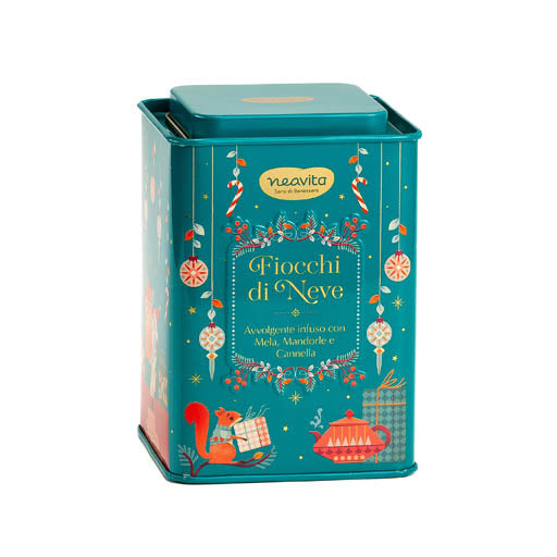 Square tin verde- Christmas Infusion