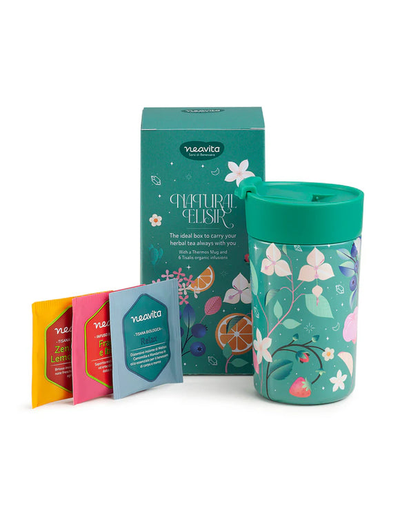 Natural Elisir - Cofanetto Mug Thermos e filtri