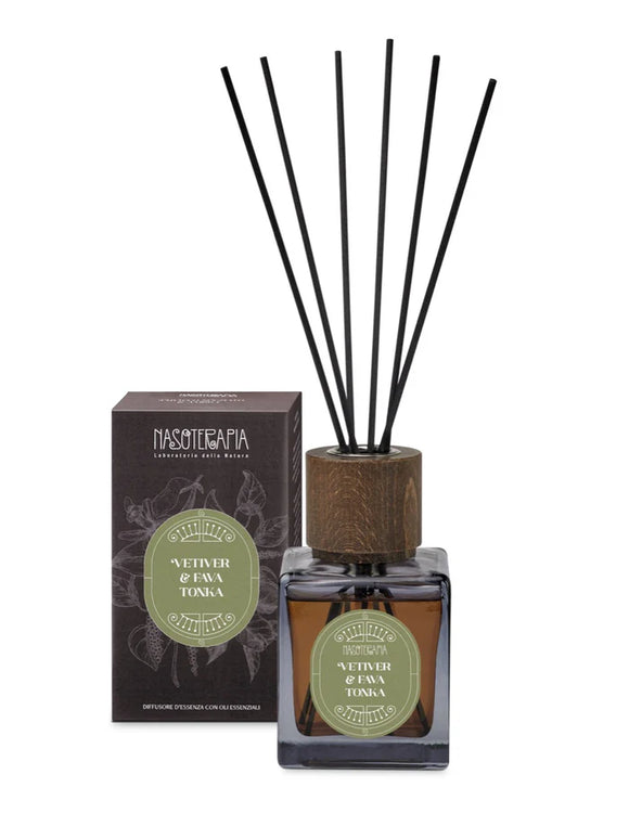 Vetiver e Fava Tonka Diffusore a bastoncini