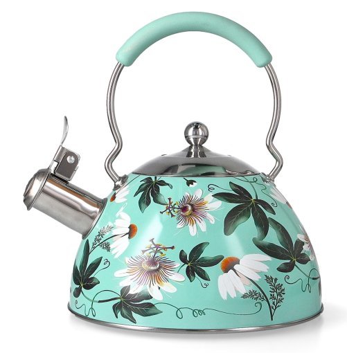 Herbal Kettle- Bollitore a fischio Azzurro