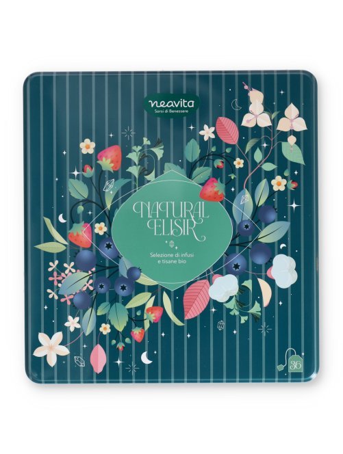 Natural Elisir - Cofanetto latta 36 filtri Bio