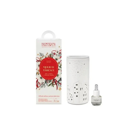 Kit Holiday Essence con Diffusore Elettrico Christmas Town e Essenza 15 ml