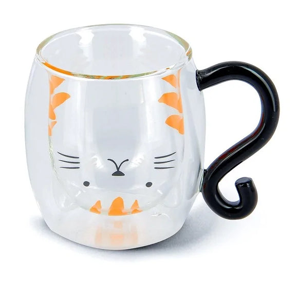 Tea & Friends- Mug Vetro Gatto