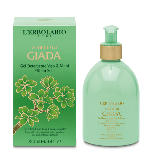 Albero di giada gel detergente viso e mani